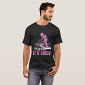 Snowmobile Hoodie Girl's Snowmobiling Geschenkidee T-Shirt (Vorne ganz)