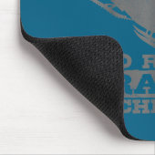 Snowmobile I Don't Crash Random Gravity Checks Fun Mousepad (Ecke)