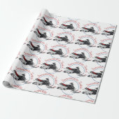 Snowmobile Junkie Geschenkpapier (Ungerollt)