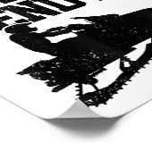Snowmobile Just Gonna senden Sie es lustig Motor S Poster (Ecke)