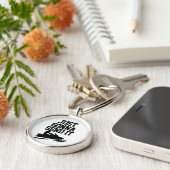 Snowmobile Just Gonna senden Sie es lustig Motor S Schlüsselanhänger (Seite)