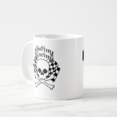 Snowmobile-laufende Auflehnung Kaffeetasse (Vorderseite Links)