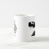 Snowmobile-laufende Auflehnung Kaffeetasse (Mittel)