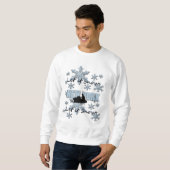 Snowmobile Let it Snow New York Sweatshirt (Vorne ganz)