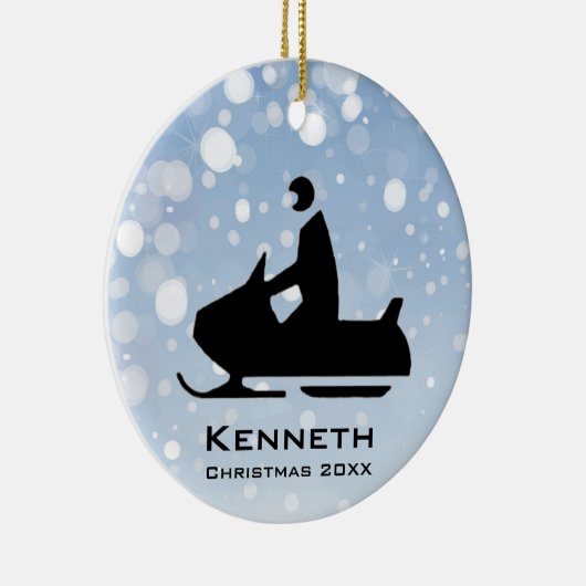 Snowmobile Ornament (Rechts)