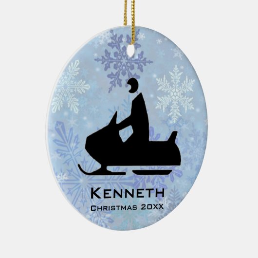 Snowmobile Ornament (Rechts)