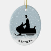Snowmobile Ornament (Rechts)