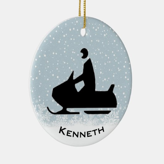 Snowmobile Ornament (Rechts)