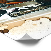 Snowmobile Poster (Ecke)