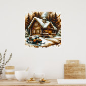 Snowmobile Poster (Küche)