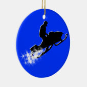 Snowmobile: Pulverspur Keramikornament (Rechts)