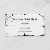 Snowmobile: Pulverspur Visitenkarte (Rückseite)