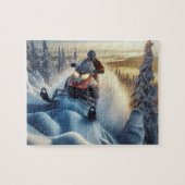 Snowmobile Puzzle (Horizontal)