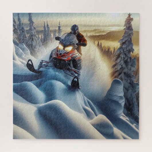 Snowmobile Puzzle (Vertikal)