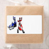 Snowmobile Rennen (Insitu)