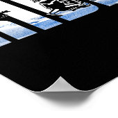 Snowmobile Ride Snowmobiling Winter Sport Skifahre Poster (Ecke)