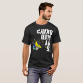 Snowmobile Rider Is My Sled Ok Funny T-Shirt (Vorne ganz)