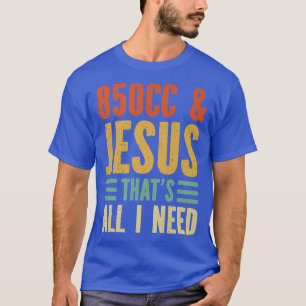 Snowmobile Riding 850CC & Jesus Tha's alles, was i T-Shirt