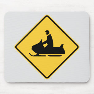 Snowmobile-Symbol Mousepad