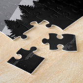 Snowmobilepulverspur Puzzle (Seite)