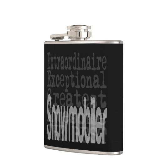 Snowmobiler Extraordinator Flachmann (Links)