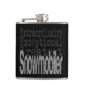 Snowmobiler Extraordinator Flachmann (Vorderseite)