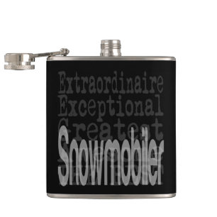 Snowmobiler Extraordinator Flachmann