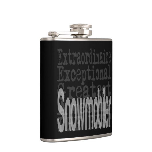 Snowmobiler Extraordinator Flachmann (Rechts)