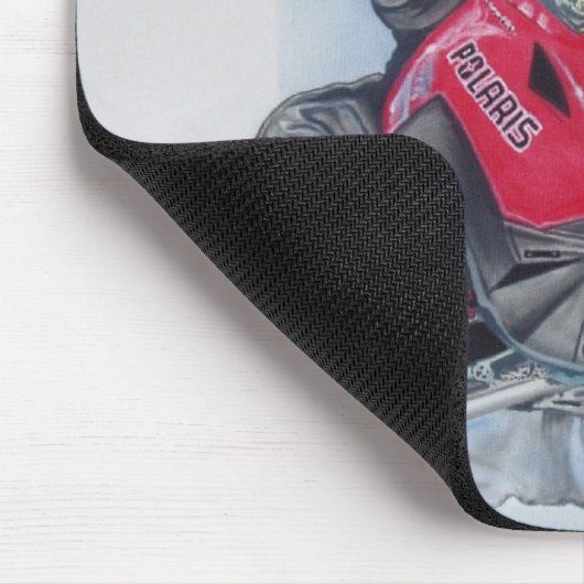 Snowmobiler Mousepad (Ecke)