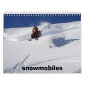 Snowmobiles Kalender (Titelbild)