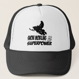 Snowmobiling Entwürfe Truckerkappe