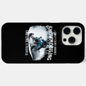 Snowmobiling Funny Snowmobile Case-Mate iPhone Hülle (Rückseite (Horizontal))