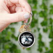 Snowmobiling Funny Snowmobile Schlüsselanhänger (Hand)