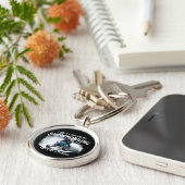 Snowmobiling Funny Snowmobile Schlüsselanhänger (Seite)