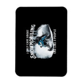 Snowmobiling Funny Snowmobile Snowmobiling Funny S Magnet (Vertikal)