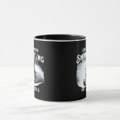 Snowmobiling Funny Snowmobile Tasse (Zentrum)