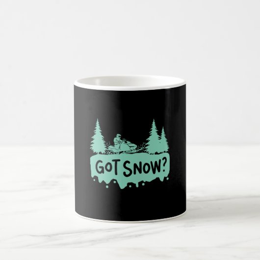Snowmobiling - Got Snow Funny Snowmobiling Kaffeetasse (Mittel)