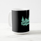 Snowmobiling - Got Snow Funny Snowmobiling Kaffeetasse (Vorderseite Links)