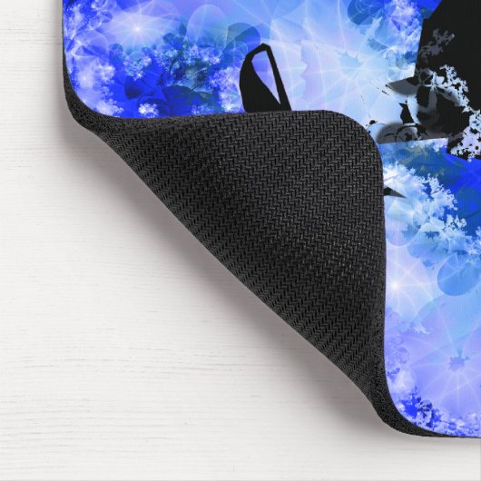 Snowmobiling in der Lawine Mousepad (Ecke)