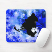 Snowmobiling in der Lawine Mousepad (Mit Mouse)