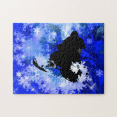 Snowmobiling in der Lawine Puzzle (Horizontal)