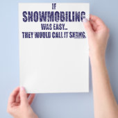 Snowmobiling-is-EASY[1] Flyer (Hand)