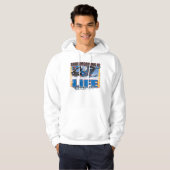 SNOWMOBILING-IS-LIFE-Zazz Hoodie (Vorne ganz)