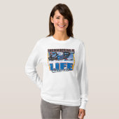 SNOWMOBILING-IS-LIFE-Zazz T-Shirt (Vorne ganz)