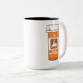 Snowmobiling Is My Drug Zweifarbige Tasse (VorderseiteRechts)