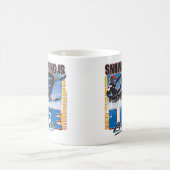 Snowmobiling ist Leben Kaffeetasse (Mittel)