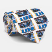 Snowmobiling ist Leben Krawatte (Gerollt)