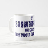 Snowmobiling-sein-EINFACH [1] Kaffeetasse (Vorderseite Links)
