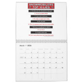 SNOWMOBILING-SEIN-LEBEN-zazz Kalender (Mär 2026)