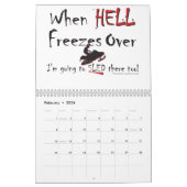 SNOWMOBILING-SEIN-LEBEN-zazz Kalender (Feb 2026)